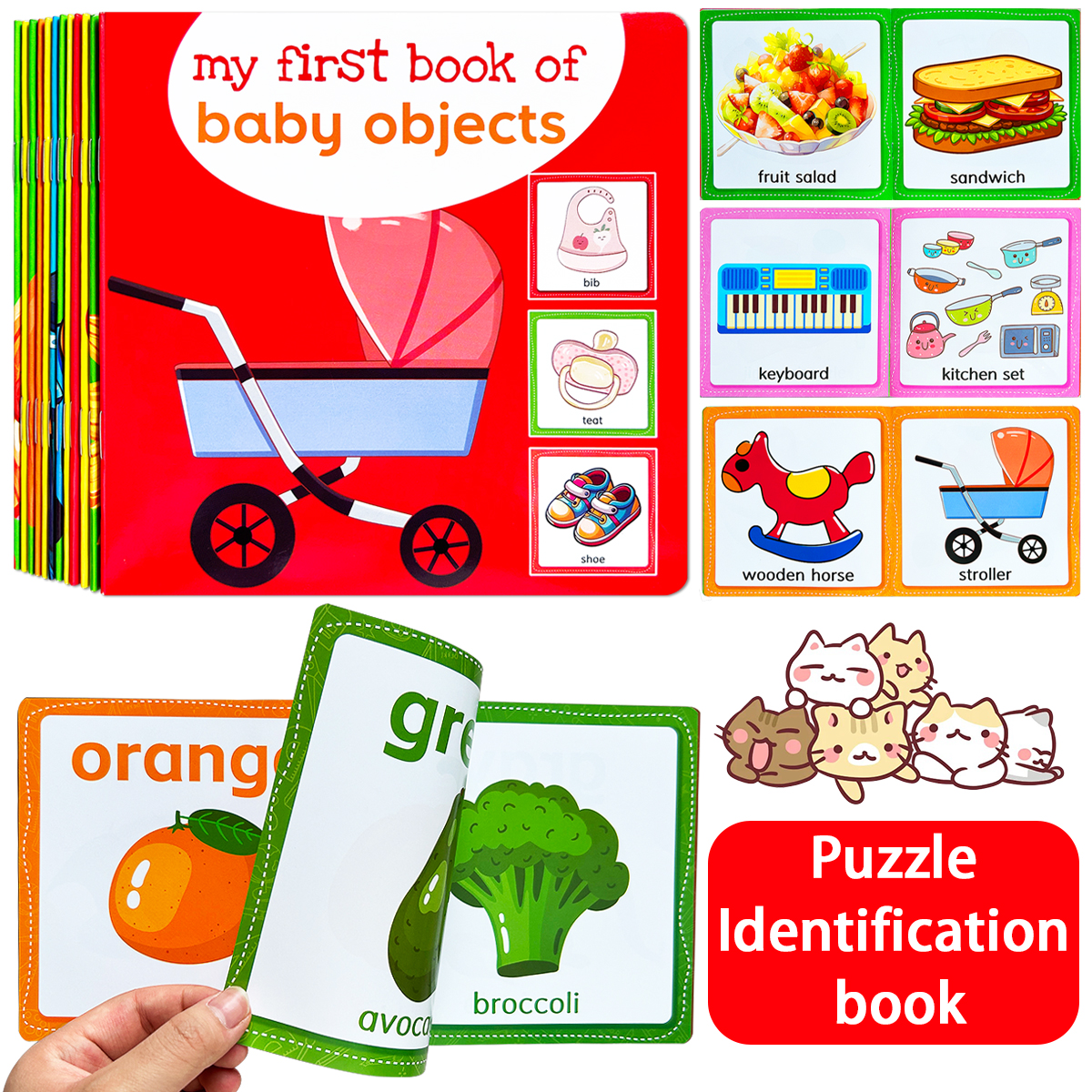 Baby Food For 1 Year Old - 12 Pack Baby First Cognitive Board