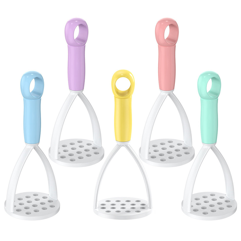 Easy Baby Food - 5Pcs Manual Potato Masher Safe Bpa-Free