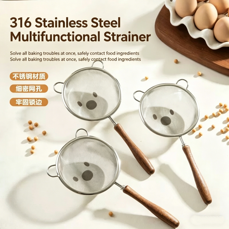 Fine filter strainer, new 304  - огляд і ціна Baby Food Filter