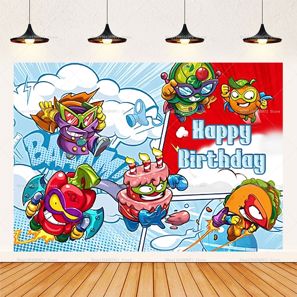 Cartoon SuperZings Photography - огляд і ціна Baby Food Flavors