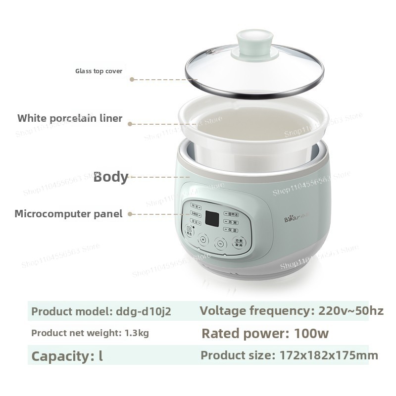 Mini Electric Stew Pot DDZ-A08 - огляд і ціна Baby Food For 1 Year Old
