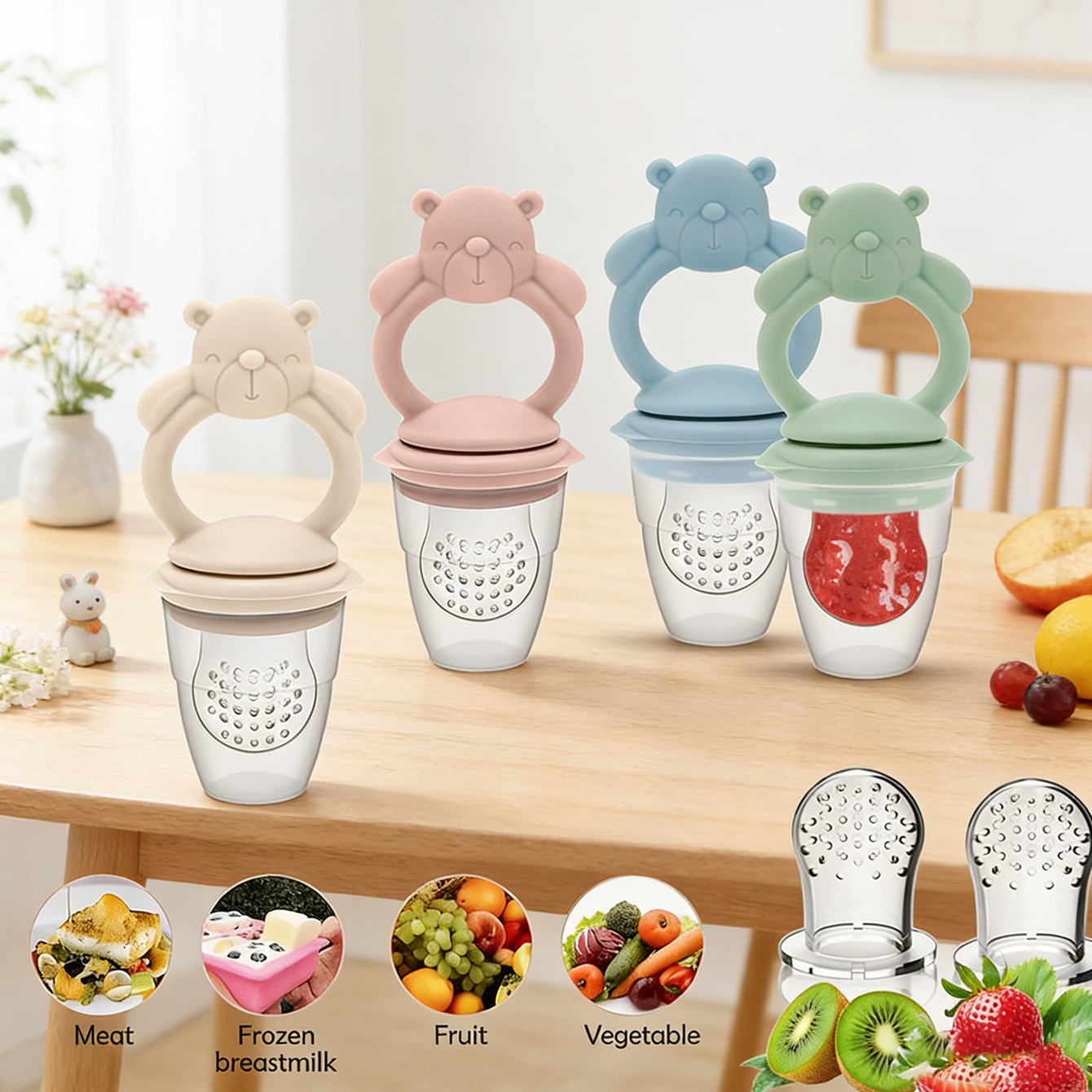 Baby Fruit & Food Feeder Pacif - огляд і ціна Baby Food For 1 Year Old