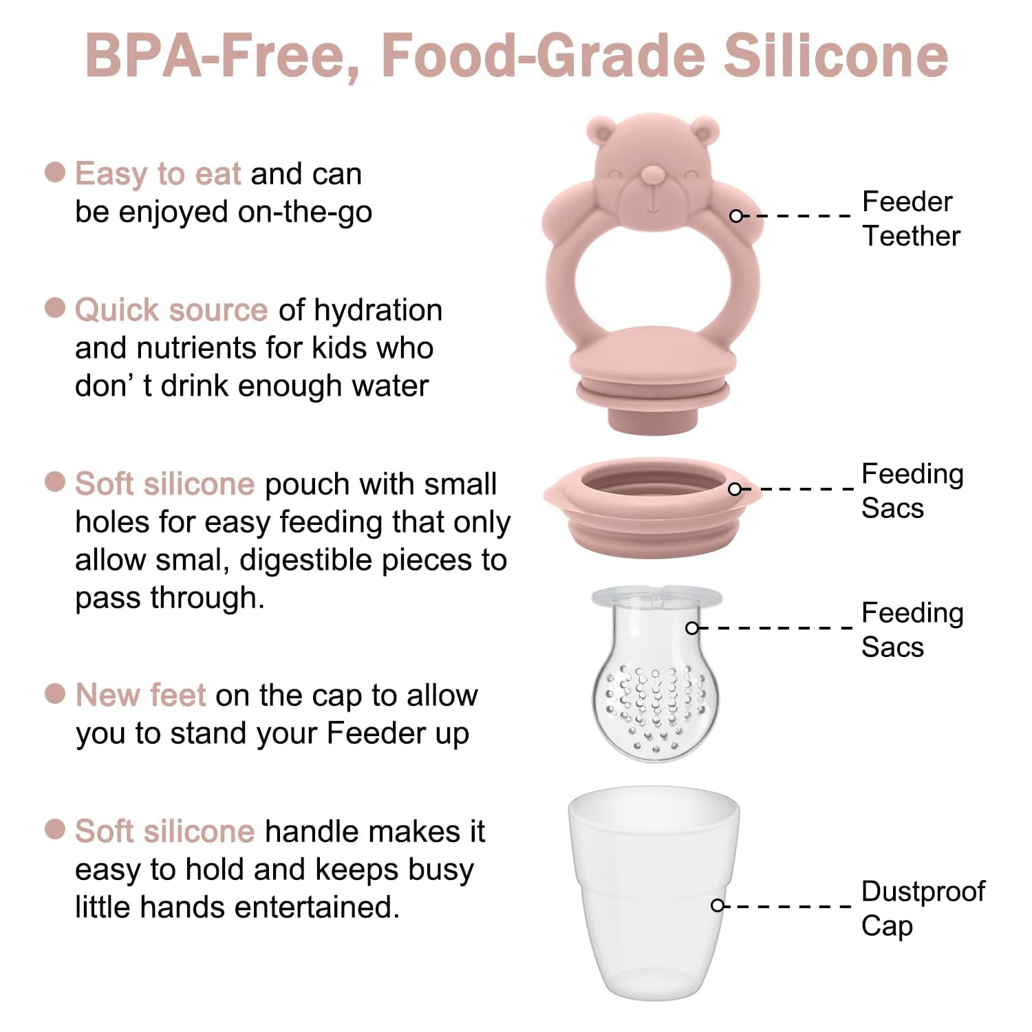 Baby Fruit & Food Feeder Pacif - огляд і ціна Baby Food For 1 Year Old