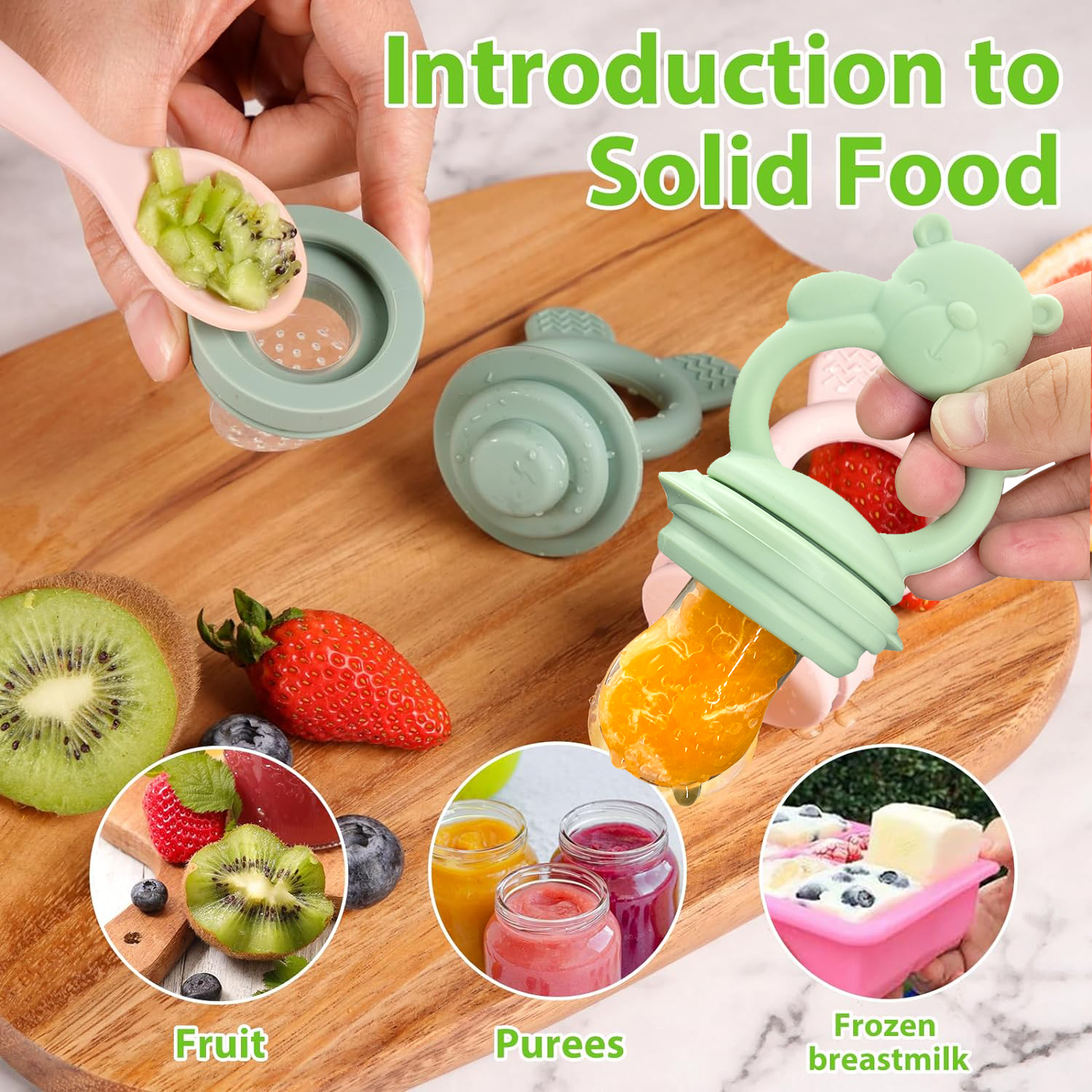 Baby Fruit & Food Feeder Pacif - огляд і ціна Baby Food For 1 Year Old