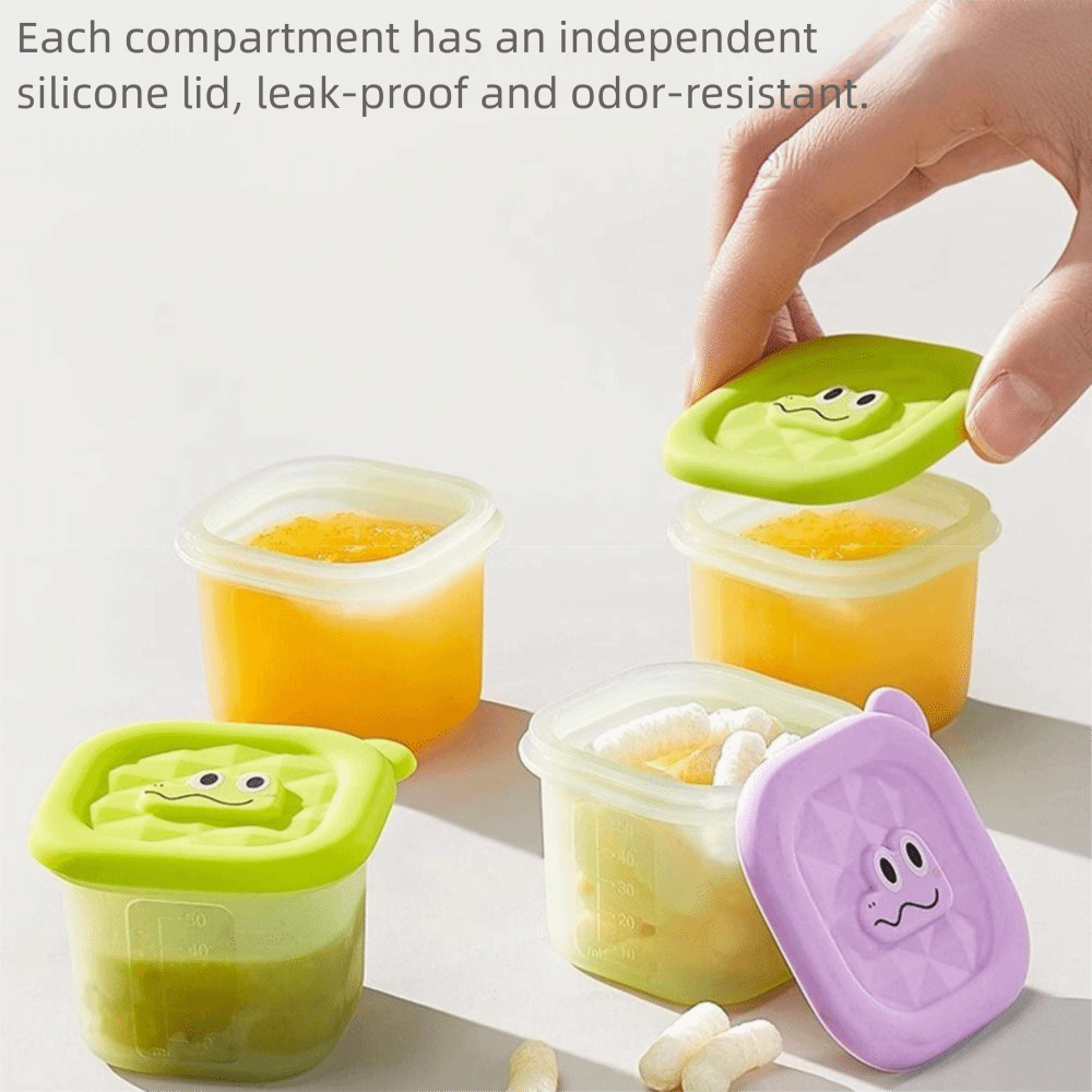 3/4/6 Grid Design Baby Food Fr - огляд і ціна Easy Baby Food