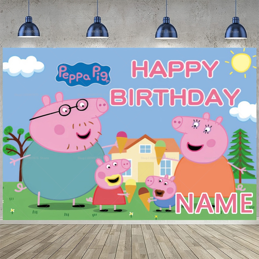 Custom Name Cartoon Peppa Pig  - огляд і ціна Baby Food Flavors