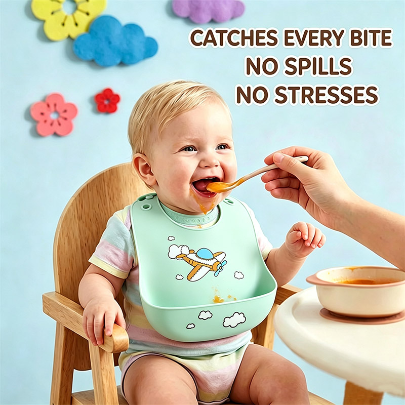 Silicone Baby Feeding Bib Wate - огляд і ціна Easy Baby Food