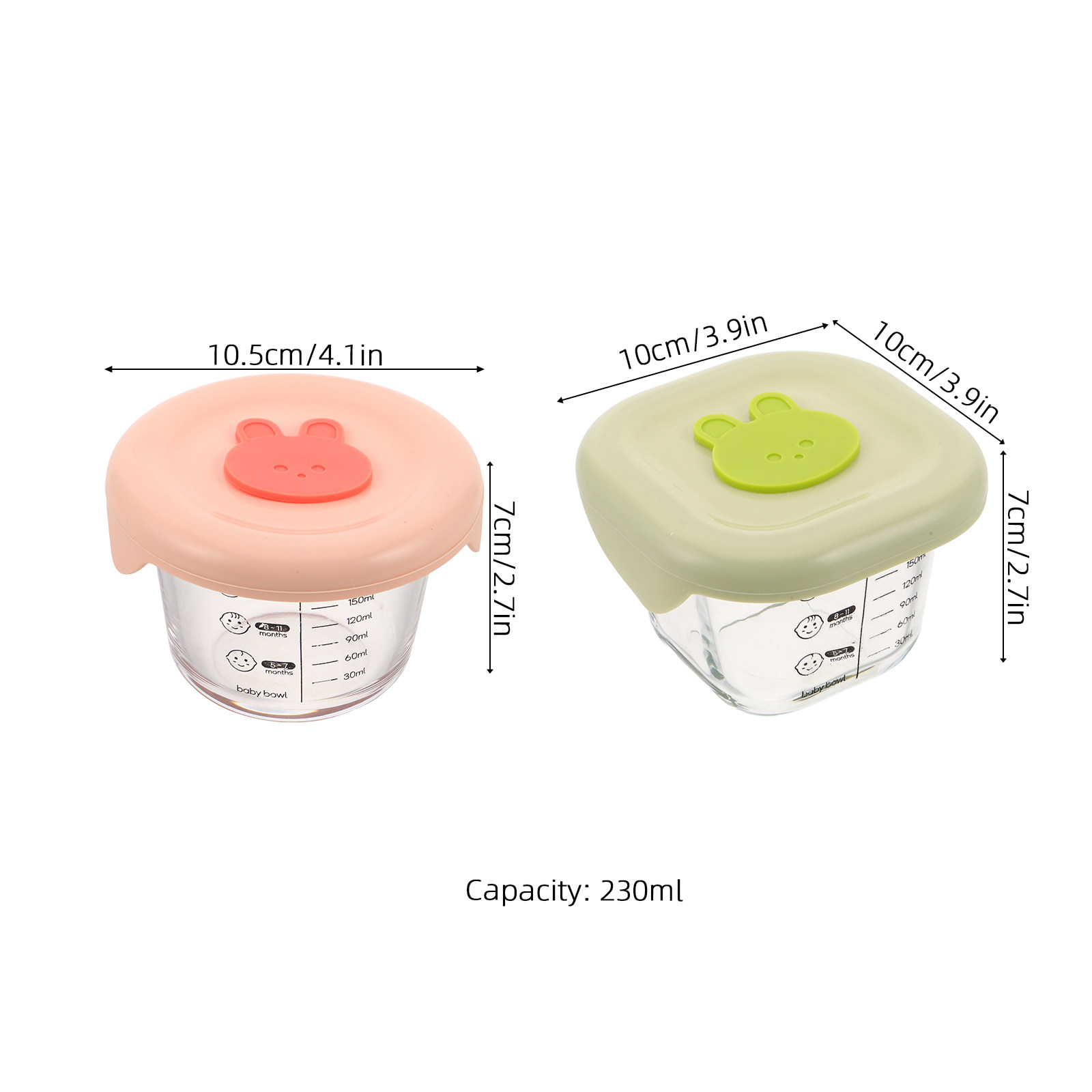 2Pcs Reusable Baby Food Storag - огляд і ціна Easy Baby Food