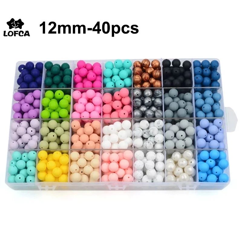 LOFCA 40pcs 12mm Silicone Bead - огляд і ціна Baby Food Product