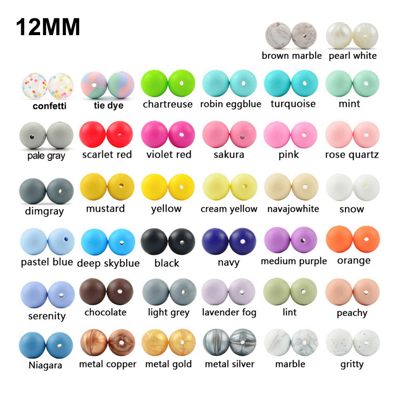 LOFCA 40pcs 12mm Silicone Bead - огляд і ціна Baby Food Product