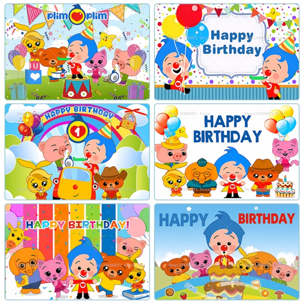 Cartoon Plim Background Childr - огляд і ціна Baby Food Flavors