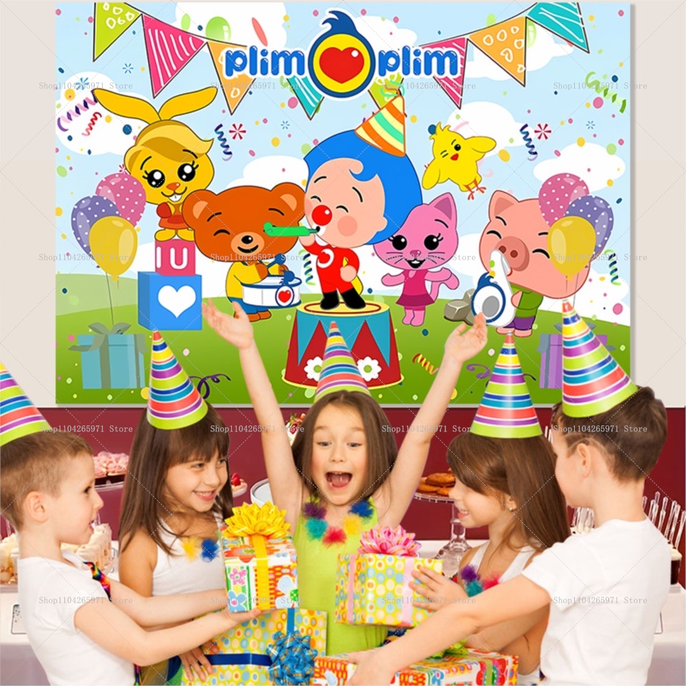 Cartoon Plim Background Childr - огляд і ціна Baby Food Flavors