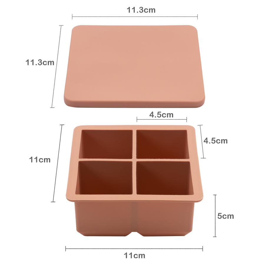 Food Grade Soft Silicone Squar - огляд і ціна Baby Food Flavors