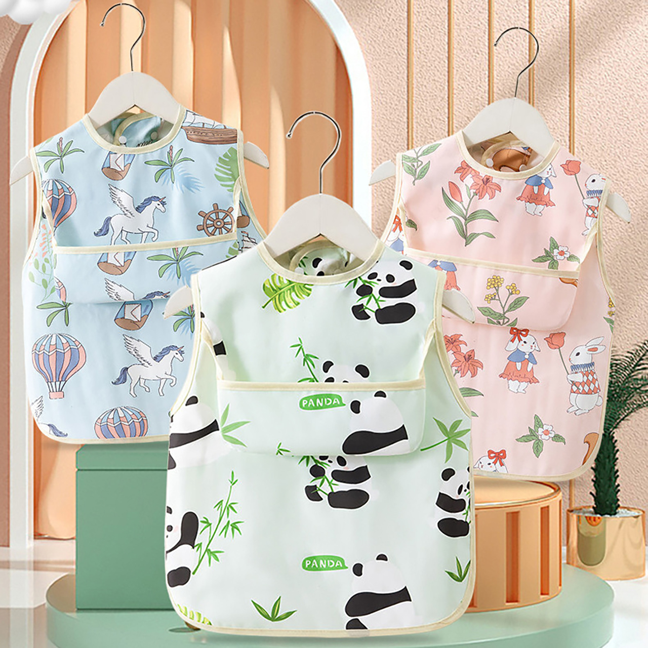 0-4Y Baby Bibs & Pocket Waterp - огляд і ціна Baby Food For 1 Year Old