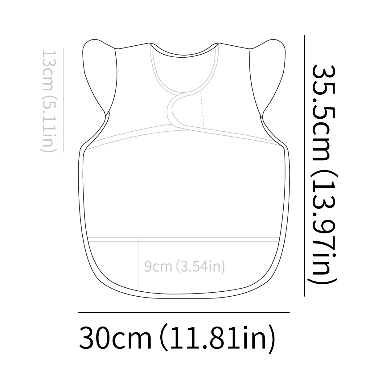 Happyflute 1 Pc Sleeveless Bib - огляд і ціна Easy Baby Food