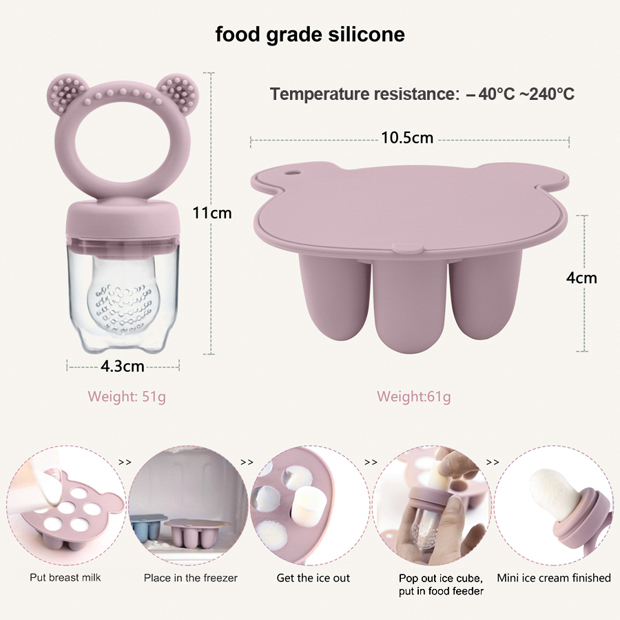 Baby Ice Cream Pops Silicone M - огляд і ціна Baby Food Product