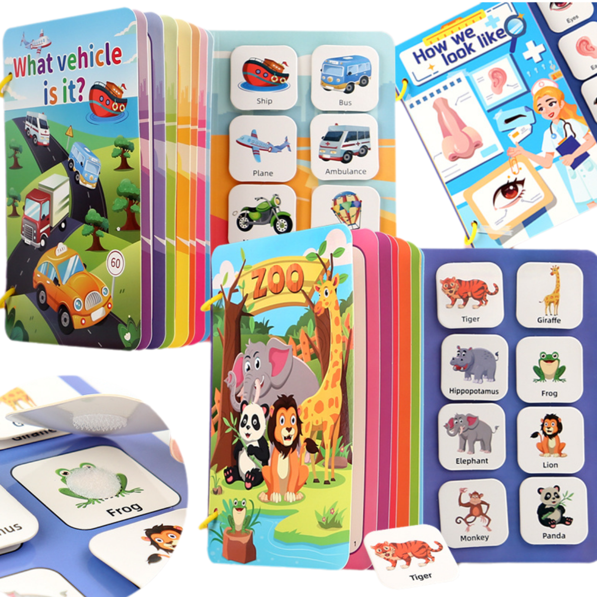 Montessori Baby Busy book My F - огляд і ціна Baby Food Eat