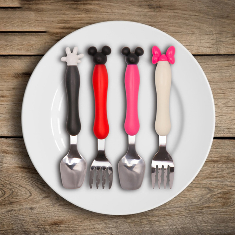 Cartoon Mickey Children Spoon  - огляд і ціна Baby Food Product