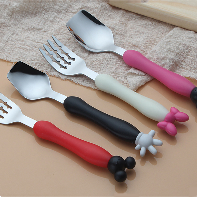 Cartoon Mickey Children Spoon  - огляд і ціна Baby Food Product