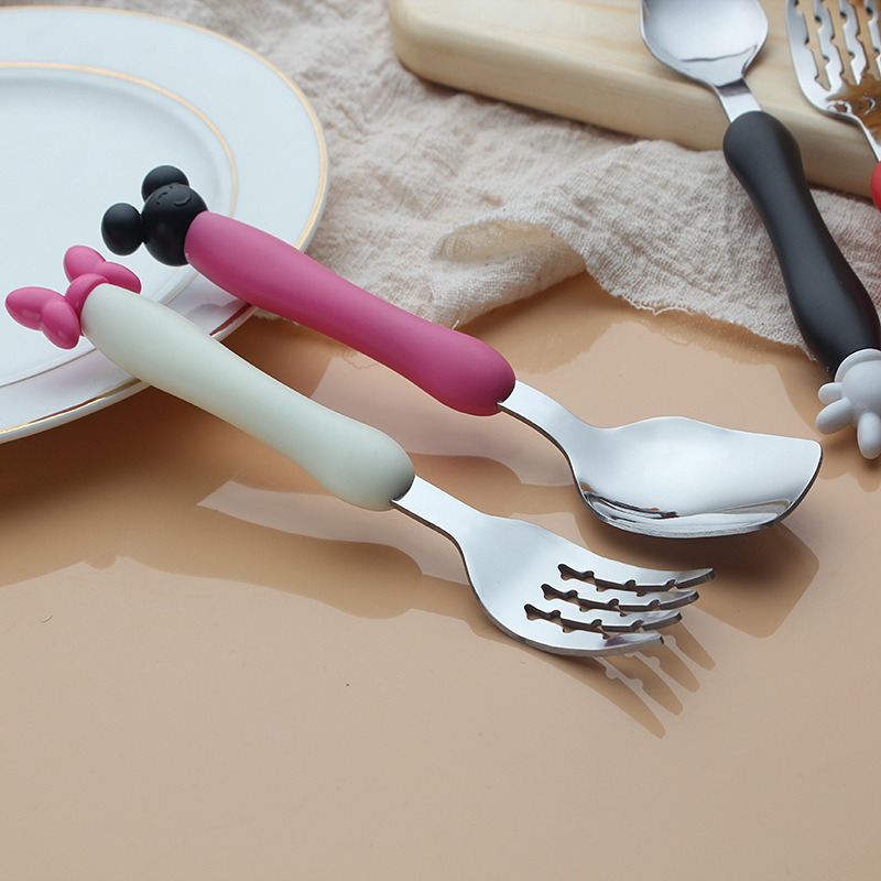 Cartoon Mickey Children Spoon  - огляд і ціна Baby Food Product