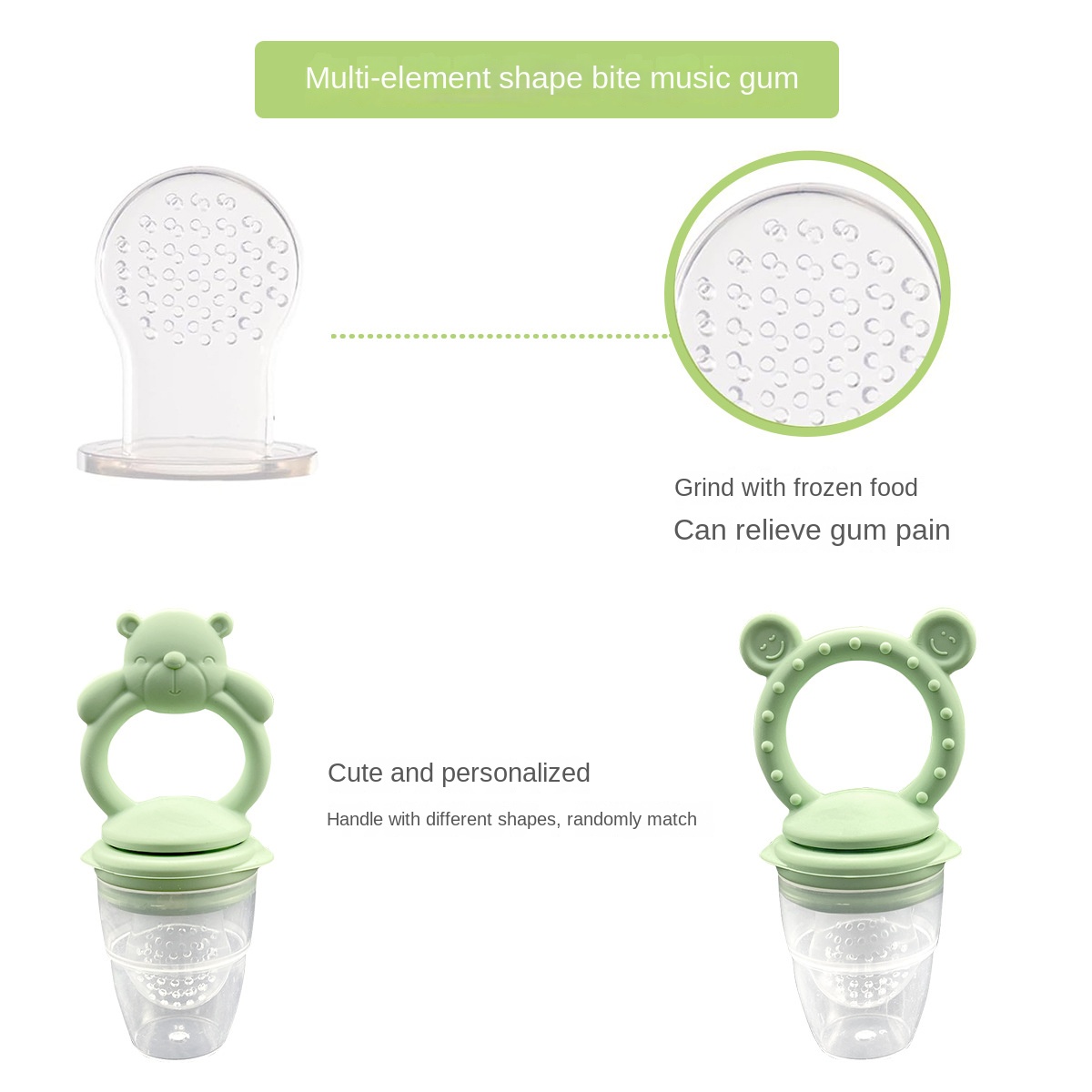 Food Grade Silicone Baby Teeth - огляд і ціна Baby Food Product