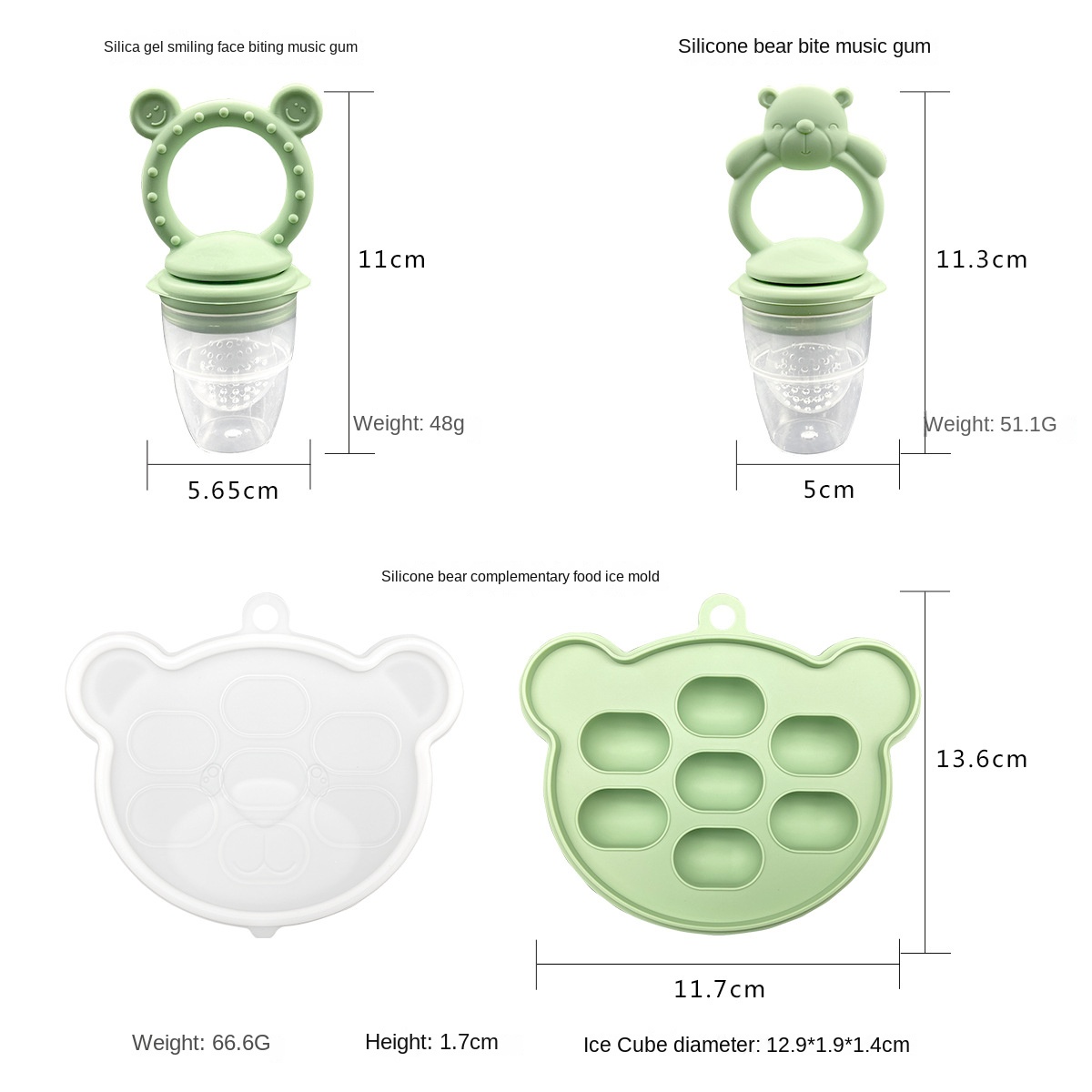 Food Grade Silicone Baby Teeth - огляд і ціна Baby Food Product